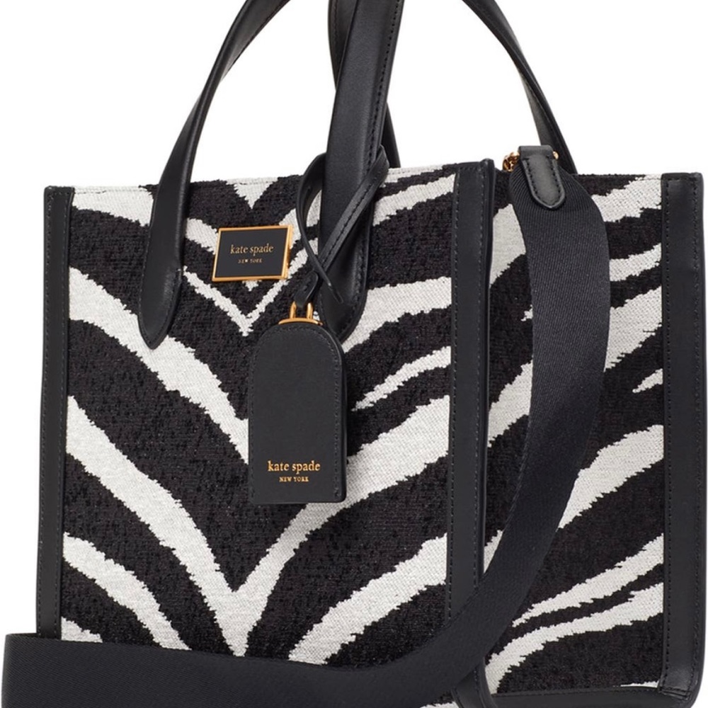 kate spade new york
Small Manhattan Zebra
Stripe Tote - Picture 3 of 3
